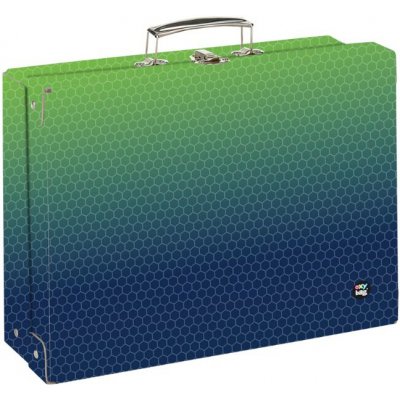 Oxybag lamino hranatý A4 OXY NEXT Ombre Green – Sleviste.cz