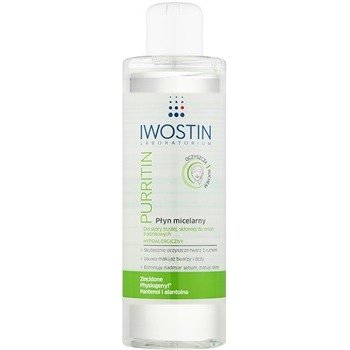 Iwostin Purritin micelární čistící voda pro mastnou pleť se sklonem k akné 215 ml