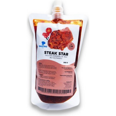Gastro line Marináda STEAK STAR 300 g – Zboží Dáma
