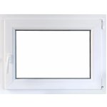 TeraGlass Okno sklepní plastové TP4000, bílé, 800 x 1000 x 60 mm, P – Hledejceny.cz