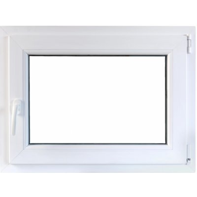 TeraGlass Okno sklepní plastové TP4000, bílé, 800 x 1000 x 60 mm, P – Hledejceny.cz