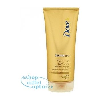 Dove Derma Spa tělové mléko Summer Rev dark 200 ml