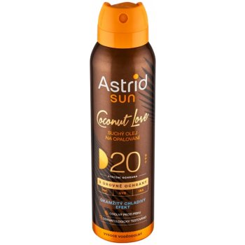 Astrid Sun suchý olej na opalování easy spray SPF20 150 ml