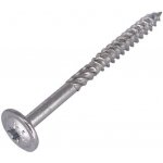 HPM TEC RAPI-TEC SK PLUS 5,0x60/32+R - stavební vrut do dřeva, polozávit, pozink, talířová hlava, TORX T25 – Hledejceny.cz