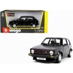 Bburago Volkswagen Golf MK1 GTI černá 1:24 – Hledejceny.cz