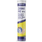 MedPharma Zelený čaj 100 mg E+Se+Zn eff.20 tablet – Hledejceny.cz