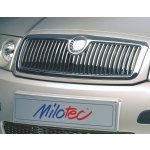 Milotec Chromované nerez lišty přední masky Škoda Fabia I Facelift (2004 - 2007) - – Sleviste.cz