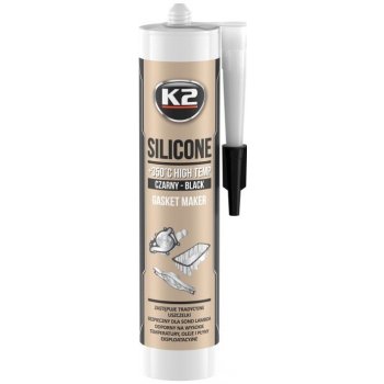 K2 SILICONE Black Silikonový tmel na motory 300g černý