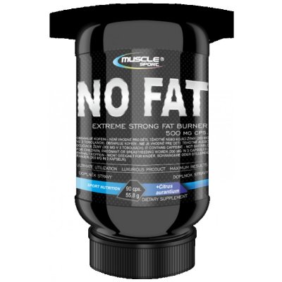 Muscle Sport No Fat extreme strong fat burner 90 kapslí – Zboží Dáma