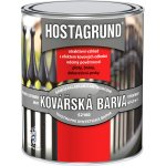 Barvy a laky Hostivař HOSTAGRUND KOVÁŘSKÁ BARVA S2160 0,6L 0950 kovářská čerň – Hledejceny.cz