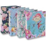Pigna 4kroužkový pořadač Nature Flowers A5 35 mm mix motivů – Zboží Živě