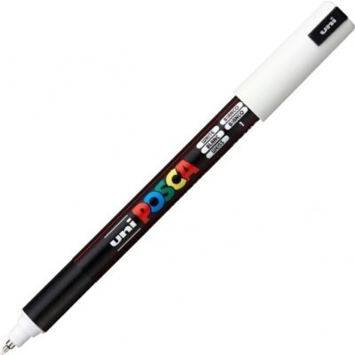 Uni Posca PC-1MR bílý 01 – Zboží Mobilmania