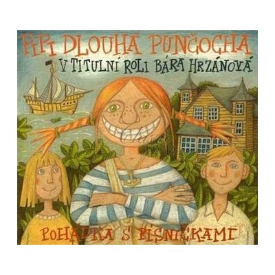 Pipi, dlouhá punčocha (Astrid Lindgrenová) CD
