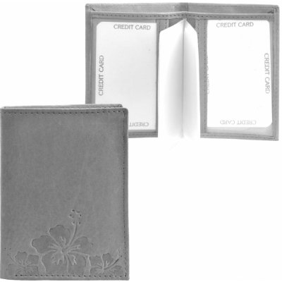 HJP Dámské pouzdro na karty a doklady šedé – Zboží Živě