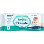 Pampers 99 % vody Dětské čisticí ubrousky 60 ks – Hledejceny.cz