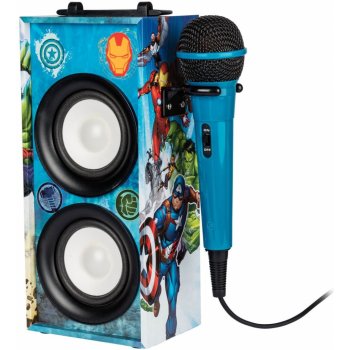 LEXIBOOK Přenosná sada karaoke s Bluetooth BTP155 Avengers