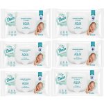 Dada Aqua vlhčené ubrousky 50 ks – Zboží Mobilmania