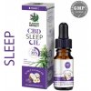 Doplněk stravy na spánek a nervovou soustavu Plant of Life CBD/CBG Izolátový kapky kokosový olej s CBD 35% Sleep 10 ml