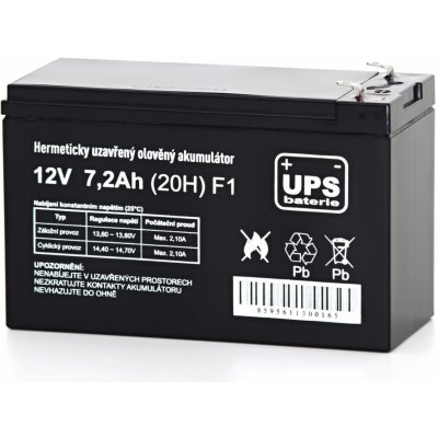 FIAMM 12V 7,2Ah F1 14552 – Sleviste.cz