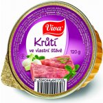 Viva Krůtí maso ve vlastní šťávě 120 g – Hledejceny.cz