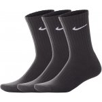 Nike dámské sportovní ponožky Cushioned Crew 3 páry černá – Sleviste.cz