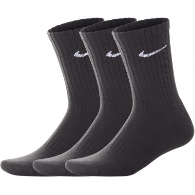 Nike dámské sportovní ponožky Cushioned Crew 3 páry černá – Sleviste.cz