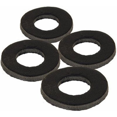 Fox Black Label Leather Washers kožené kroužky 4ks – Zboží Mobilmania