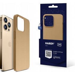 Pouzdro 3mk Hardy Silicone MagCase Apple iPhone 14 Pro, zlaté