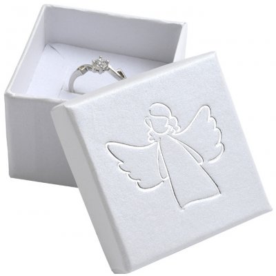 JK Box Něžná dárková krabička s andělíčkem AN-3/A1/AG – Zboží Mobilmania