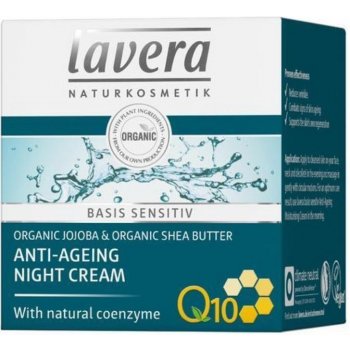 Lavera Basis Sensitiv noční krém Q10 50 ml