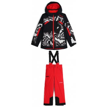 Spyder Boys Leader Jacket+Propulsion Pants Jr. Blc/Vco 14 2023/2024