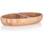 Banquet miska dělená BRILLANTE Bamboo 24 x 13,5 x 4 cm – Hledejceny.cz