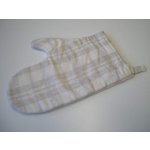 Kuchyňská chňapka - Káro režné – Zboží Mobilmania