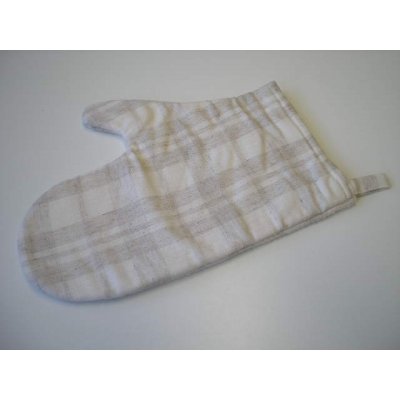 Kuchyňská chňapka - Káro režné – Zboží Mobilmania