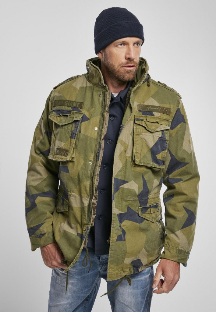 Urban Classics M-65 Giant Jacket Swedisch Camo