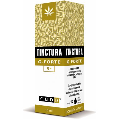 Cannabis Pharma Tinctura G-FORTE 5% 10 ml