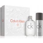 Calvin Klein CK One EDT 100 ml + deospray 150 ml unisex dárková sada – Sleviste.cz