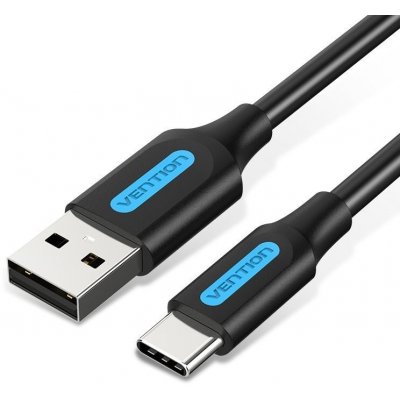Vention COKBH USB 2.0 A to USB-C, 3A, 2m, černý – Zboží Živě