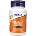 Now Foods ProBiotic 10 probiotika 25 miliard CFU 10 kmenů 50 kapslí – Hledejceny.cz