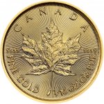 Royal Canadian Mint Maple Leaf zlatá mince 1/10 oz – Zboží Dáma
