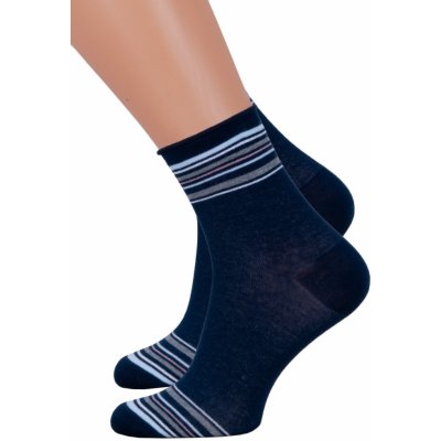 Steven dámské klasické ponožky 099/912 granát modrá – Zboží Mobilmania