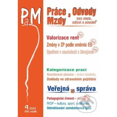 Práce a mzdy 9/2022 – Valorizace rent – Zboží Mobilmania