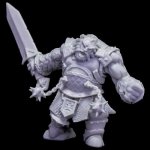 Figurka Fire Giant Warrior (velká) – Zboží Živě