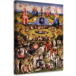 Obraz na plátně REPRODUKCE Zahrada rozkoší - H.Bosch - 80x120 cm – Hledejceny.cz