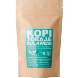 Kopi Toraja Sulawesi Arabika Jemně mletá 200 g
