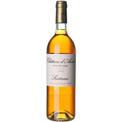 Château D'Arche Sauternes Grand Cru sladké bílé 2002 14% 0,75 l (holá láhev) – Hledejceny.cz