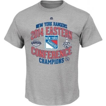 Majestic NHL tričko New York Rangers 2014 Eastern Conference Champions Five Hole