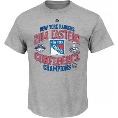 Majestic NHL tričko New York Rangers 2014 Eastern Conference Champions Five Hole