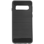 Pouzdro Forcell Carbon Samsung Galaxy S10 černé – Zboží Mobilmania