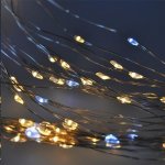 Solight LED vánoční závěs okenní 300 x mini LED časovač 8 funkcí USB stříbrný 1V10 – Hledejceny.cz